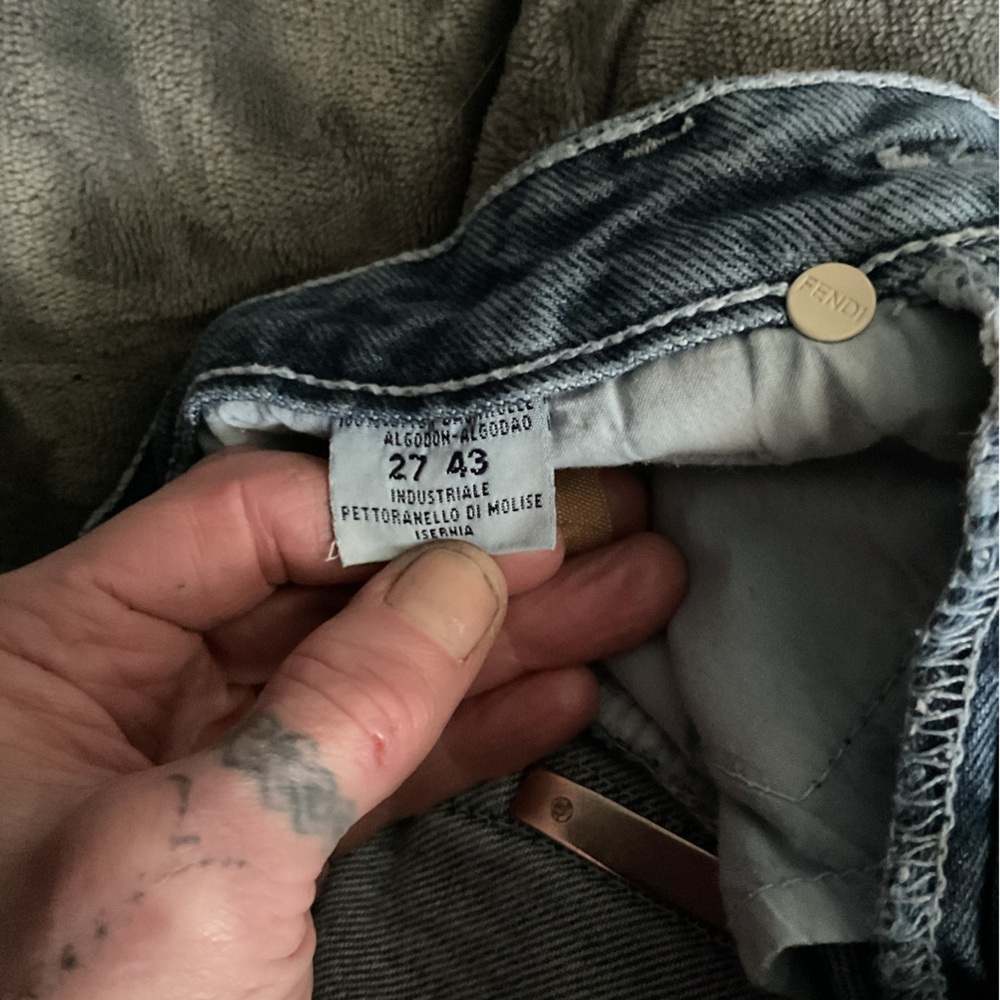 FENDI vintage RARE jeans - Picture 8 of 10